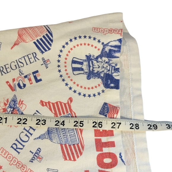 Vote Rights USA Uncle Sam All Over Print AOP Vintage Single Stitched Tee XL - Picture 16 of 16